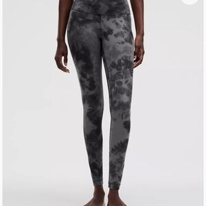 Lululemon Align Leggings in Diamond Dye Pitch Grey Graphite Grey